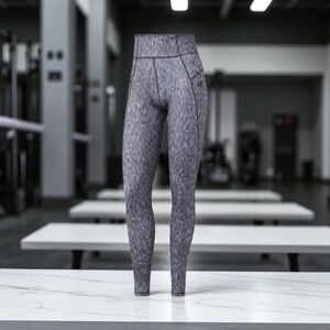 Adidas Climalite, High-Rise Leggings, Small, Black, Gray 🏃‍♀️‍➡️